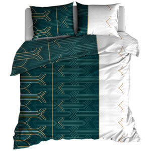 Pościel flanelowa 160x200 Vintage butelka od TuliSen